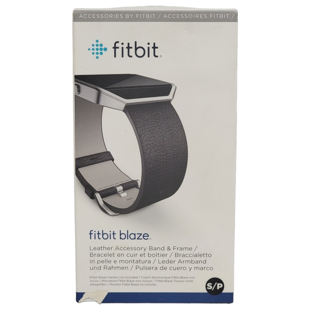 Fitbit Blaze Leather Accessory Band & Frame Size Small